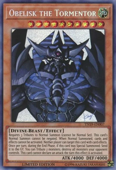Obelisk the Tormentor TN19-EN007