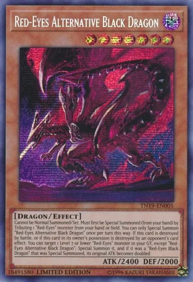 Red-Eyes Alternative Black Dragon TN19-EN005