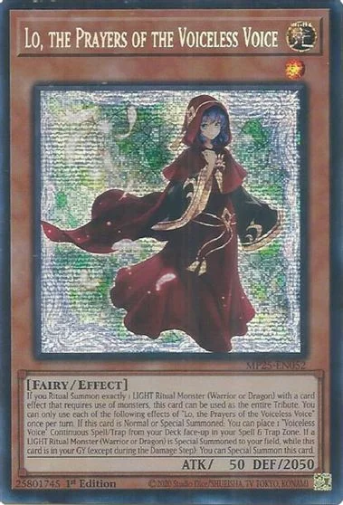 Lo, the Prayers of the Voiceless Voice MP25-EN052
