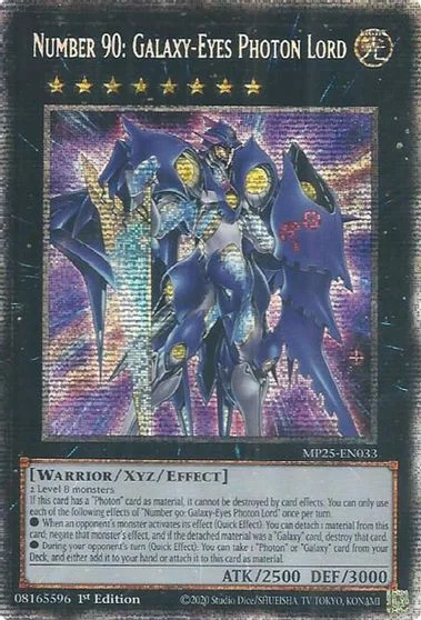 Number 90: Galaxy-Eyes Photon Lord MP25-EN033