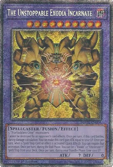 The Unstoppable Exodia Incarnate MP25-EN008