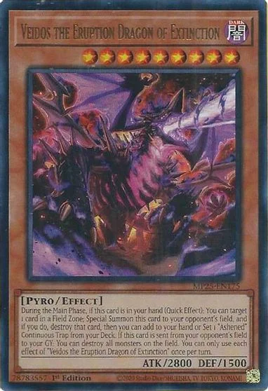 Veidos the Eruption Dragon of Extinction MP25-EN175