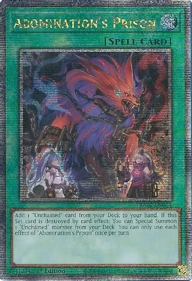 Abomination's Prison [Quarter Century Secret Rare] RA02-EN064