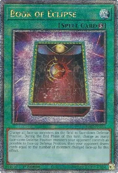 Book of Eclipse [Quarter Century Secret Rare] RA02-EN054