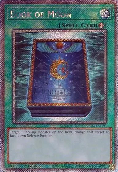 Book of Moon [Platinum Secret Rare] RA02-EN050