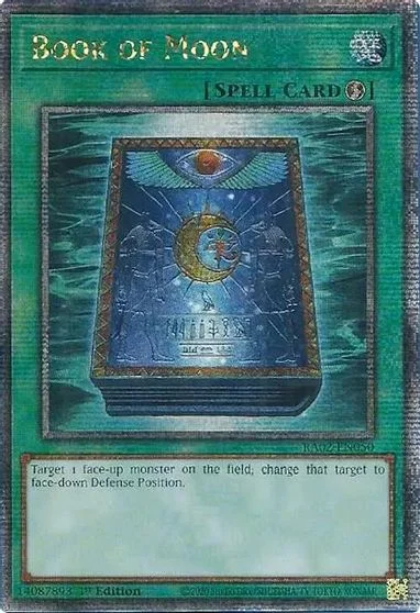 Book of Moon [Quarter Century Secret Rare] RA02-EN050