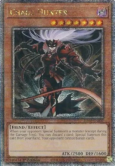 Chaos Hunter [Quarter Century Secret Rare] RA02-EN007