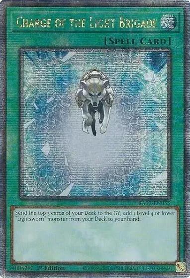 Charge of the Light Brigade [Quarter Century Secret Rare] RA02-EN055