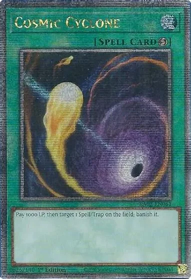 Cosmic Cyclone [Quarter Century Secret Rare] RA02-EN061