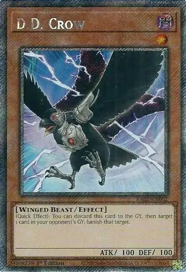 D.D. Crow [Platinum Secret Rare] RA02-EN002