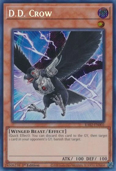 D.D. Crow [Secret Rare] RA02-EN002