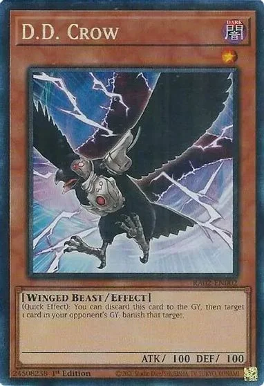D.D. Crow [Ultimate Rare] RA02-EN002