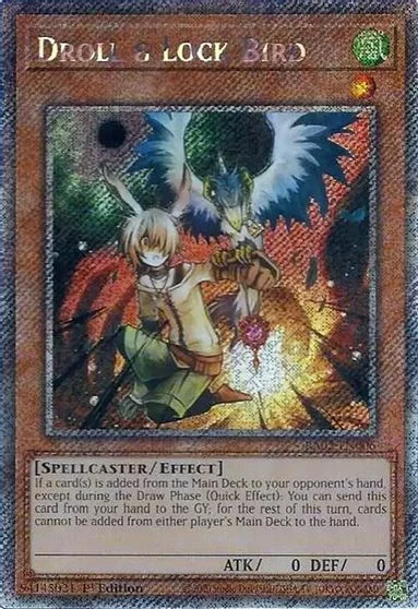 Droll & Lock Bird [Platinum Secret Rare] RA02-EN006