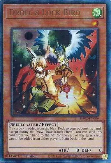 Droll & Lock Bird [Ultimate Rare] RA02-EN006