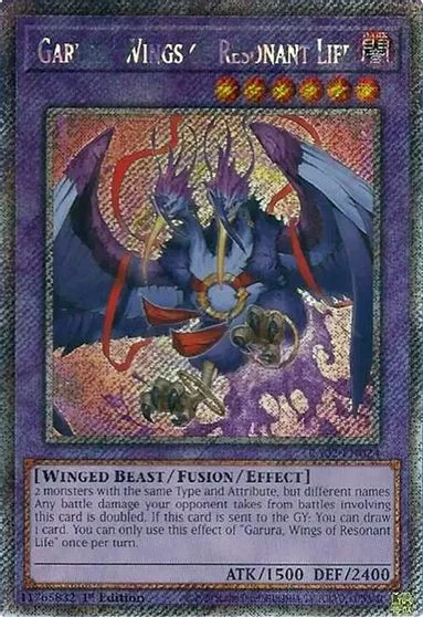 Garura, Wings of Resonant Life [Platinum Secret Rare] RA02-EN024