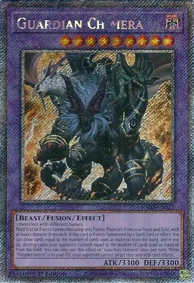 Guardian Chimera [Platinum Secret Rare] RA02-EN023