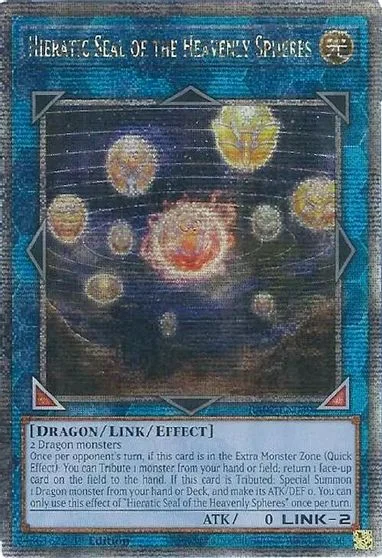 Hieratic Seal of the Heavenly Spheres [Quarter Century Secret Rare] RA02-EN039