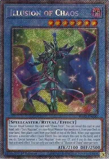 Illusion of Chaos [Platinum Secret Rare] RA02-EN020