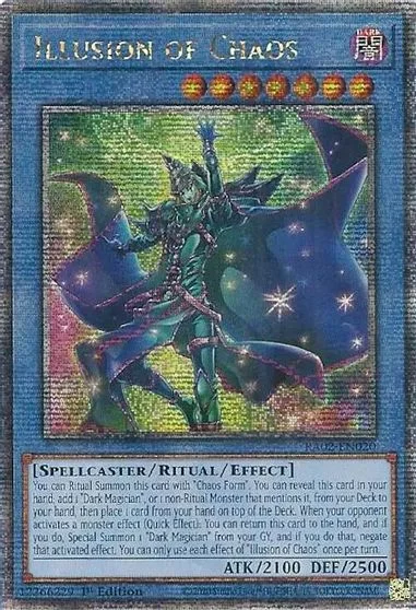 Illusion of Chaos [Quarter Century Secret Rare] RA02-EN020