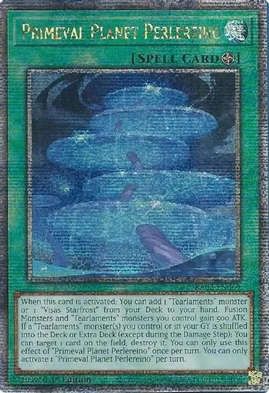 Primeval Planet Perlereino [Quarter Century Secret Rare] RA02-EN069