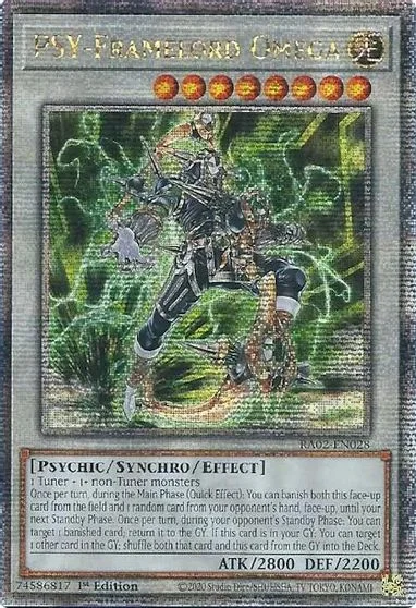 PSY-Framelord Omega [Quarter Century Secret Rare] RA02-EN028