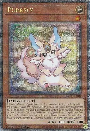 Purrely [Quarter Century Secret Rare] RA02-EN018