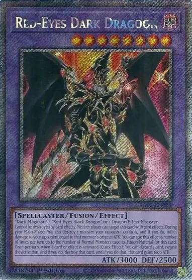 Red-Eyes Dark Dragoon [Platinum Secret Rare] RA02-EN021