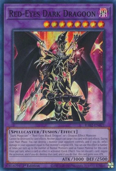 Red-Eyes Dark Dragoon [Super Rare] RA02-EN021
