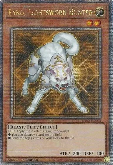 Ryko, Lightsworn Hunter [Quarter Century Secret Rare] RA02-EN003