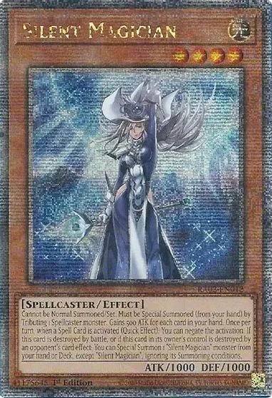Silent Magician [Quarter Century Secret Rare] RA02-EN012