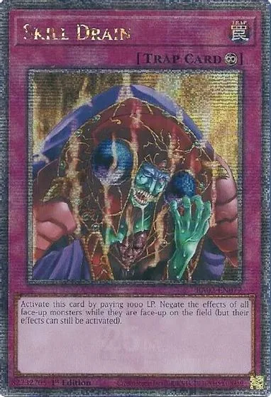 Skill Drain [Quarter Century Secret Rare] RA02-EN077