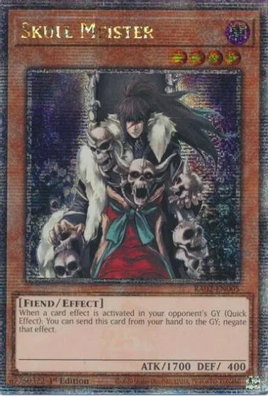 Skull Meister [Quarter Century Secret Rare] RA02-EN005