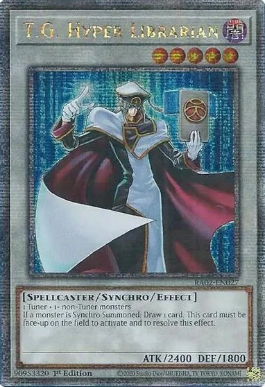 T.G. Hyper Librarian [Quarter Century Secret Rare] RA02-EN027