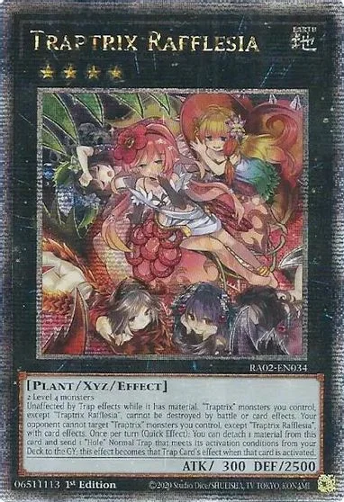 Traptrix Rafflesia [Quarter Century Secret Rare] RA02-EN034