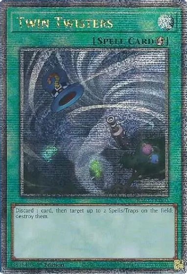 Twin Twisters [Quarter Century Secret Rare] RA02-EN060