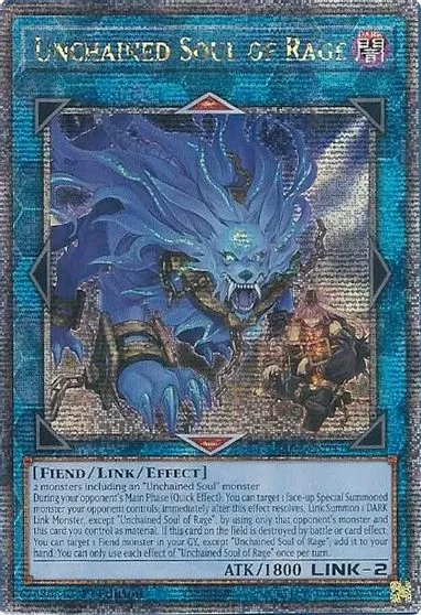 Unchained Soul of Rage [Quarter Century Secret Rare] RA02-EN041