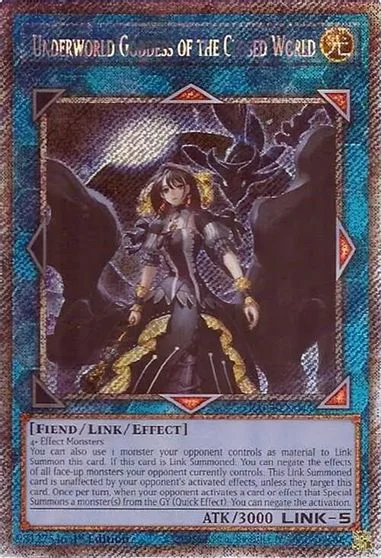 Underworld Goddess of the Closed World [Platinum Secret Rare] RA02-EN045