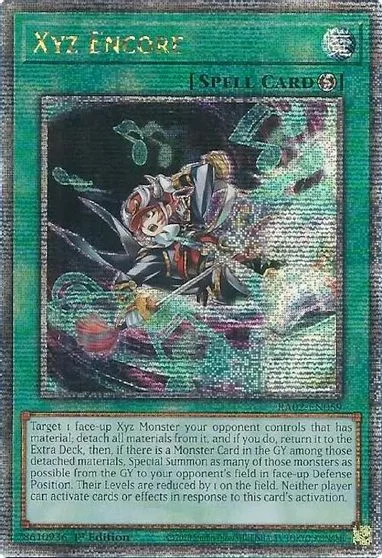 Xyz Encore [Quarter Century Secret Rare] RA02-EN059