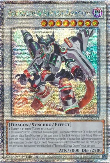 Borreload Savage Dragon [Quarter Century Secret Rare] RA01-EN033
