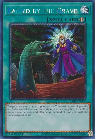 Called by the Grave [Platinum Secret Rare] RA01-EN057