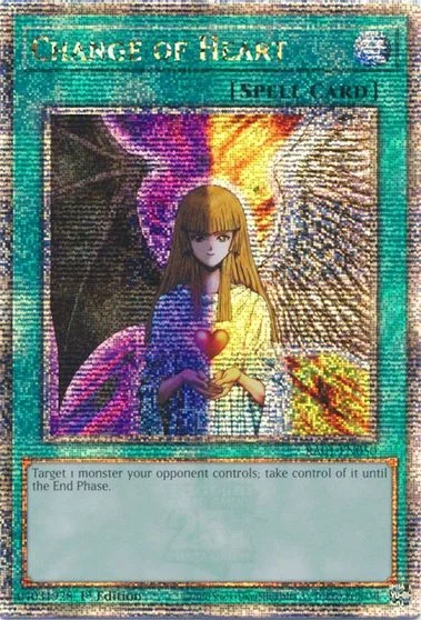 Change of Heart [Quarter Century Secret Rare] RA01-EN050