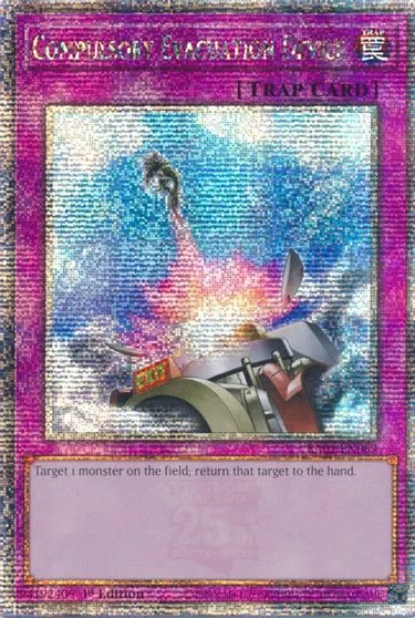 Compulsory Evacuation Device [Quarter Century Secret Rare] RA01-EN069