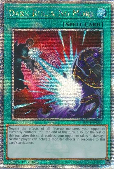 Dark Ruler No More [Quarter Century Secret Rare] RA01-EN060