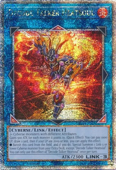 Decode Talker Heatsoul [Quarter Century Secret Rare] RA01-EN048