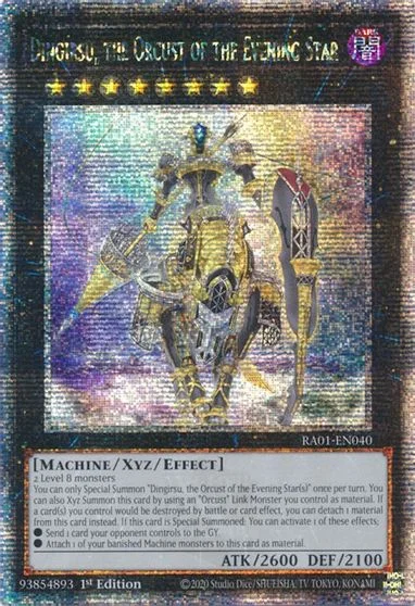 Dingirsu, the Orcust of the Evening Star [Quarter Century Secret Rare] RA01-EN040
