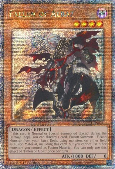 Fallen of Albaz [Quarter Century Secret Rare] RA01-EN021