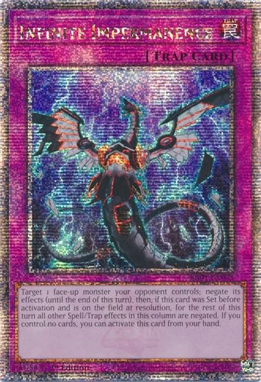 Infinite Impermanence [Quarter Century Secret Rare] RA01-EN075