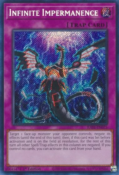 Infinite Impermanence [Secret Rare] RA01-EN075