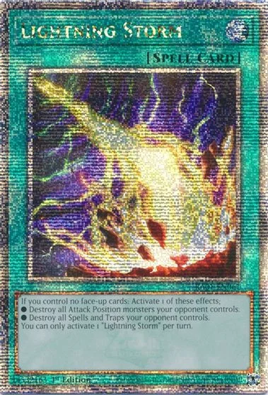 Lightning Storm [Quarter Century Secret Rare] RA01-EN061
