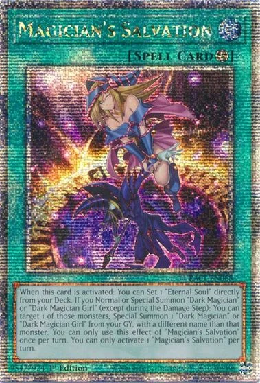 Magician's Salvation [Quarter Century Secret Rare] RA01-EN068